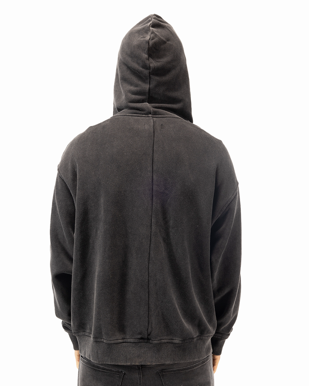 Unheard Voices Vol. I - Washed Balaclava Zip-Hoodie