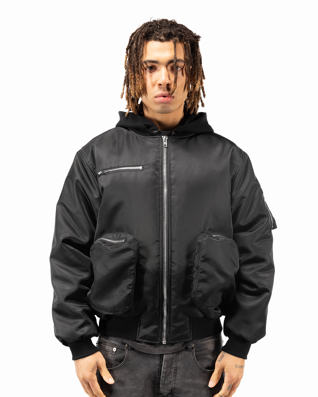 Unheard Voices Vol. I - Black Bomber Jacket