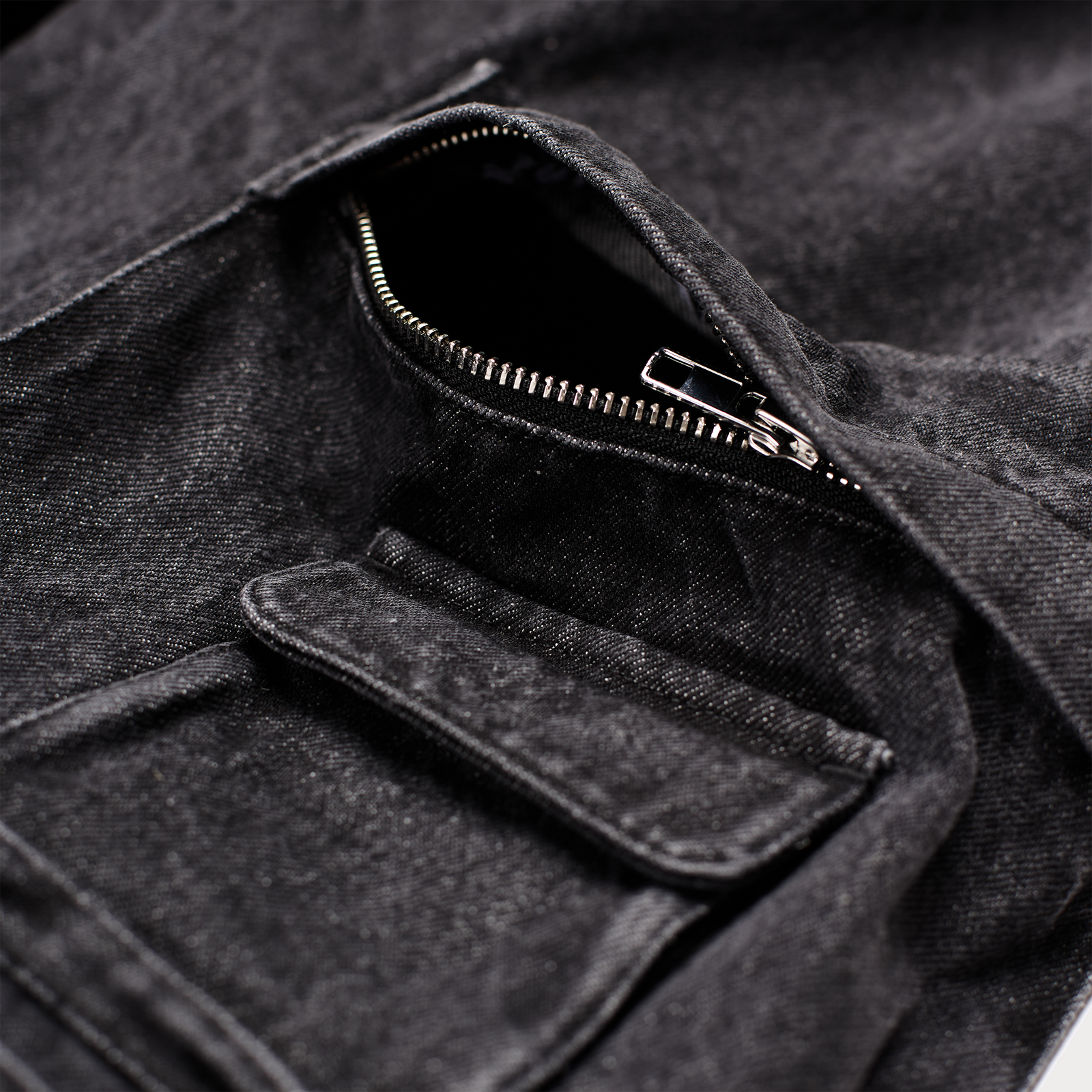 DESOCIALIZED CARGO DENIM PANTS