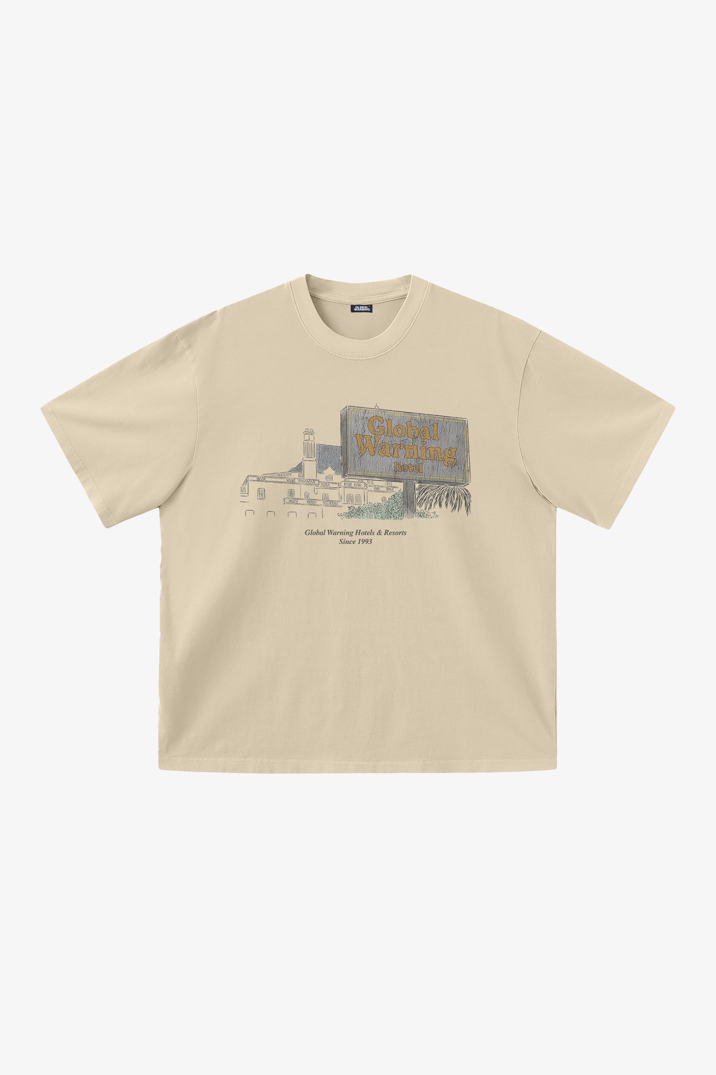 Château View T-shirt in off white