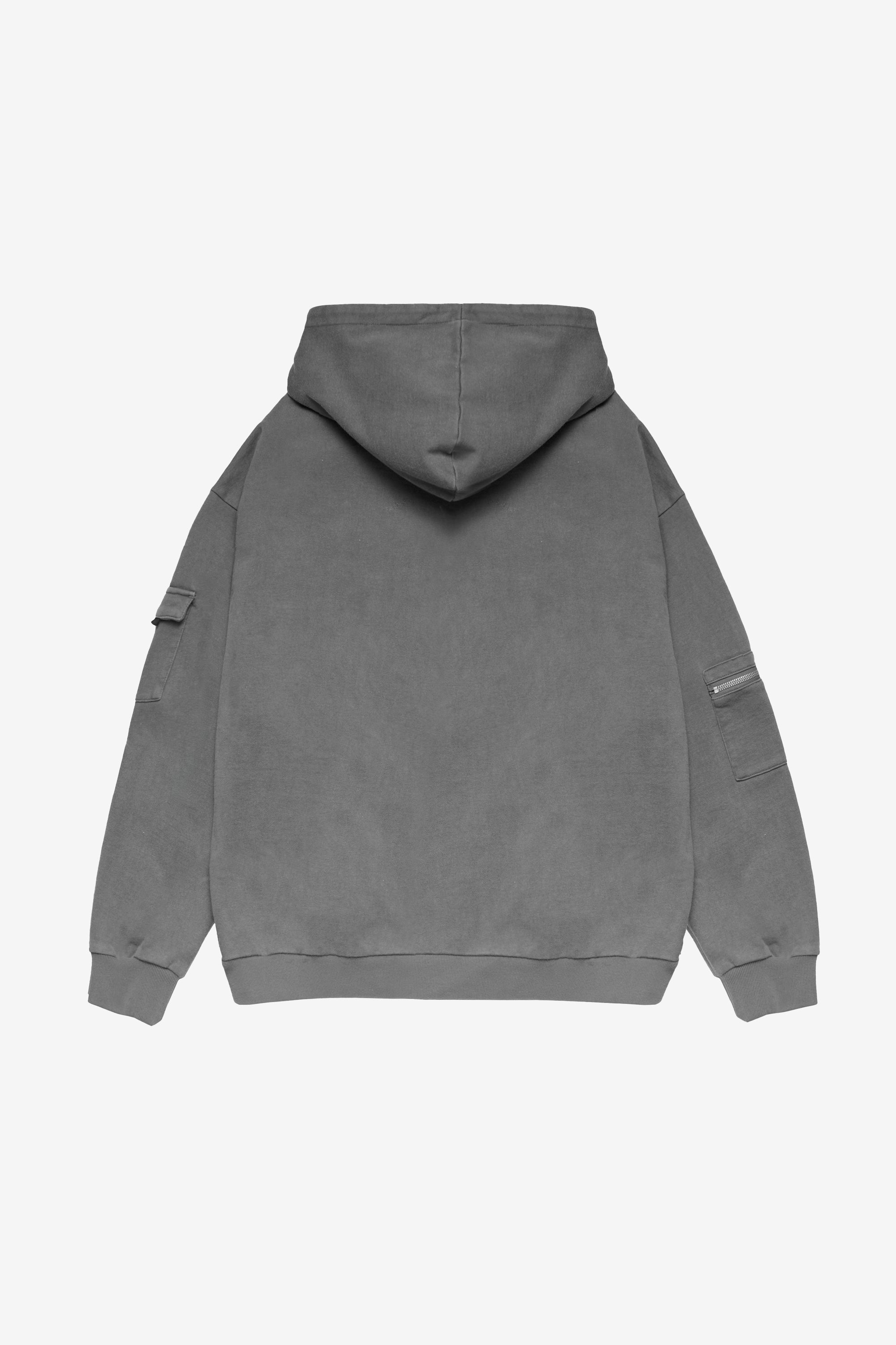 CARGO POCKET ZIP-HOODIE – GLOBAL WARNING