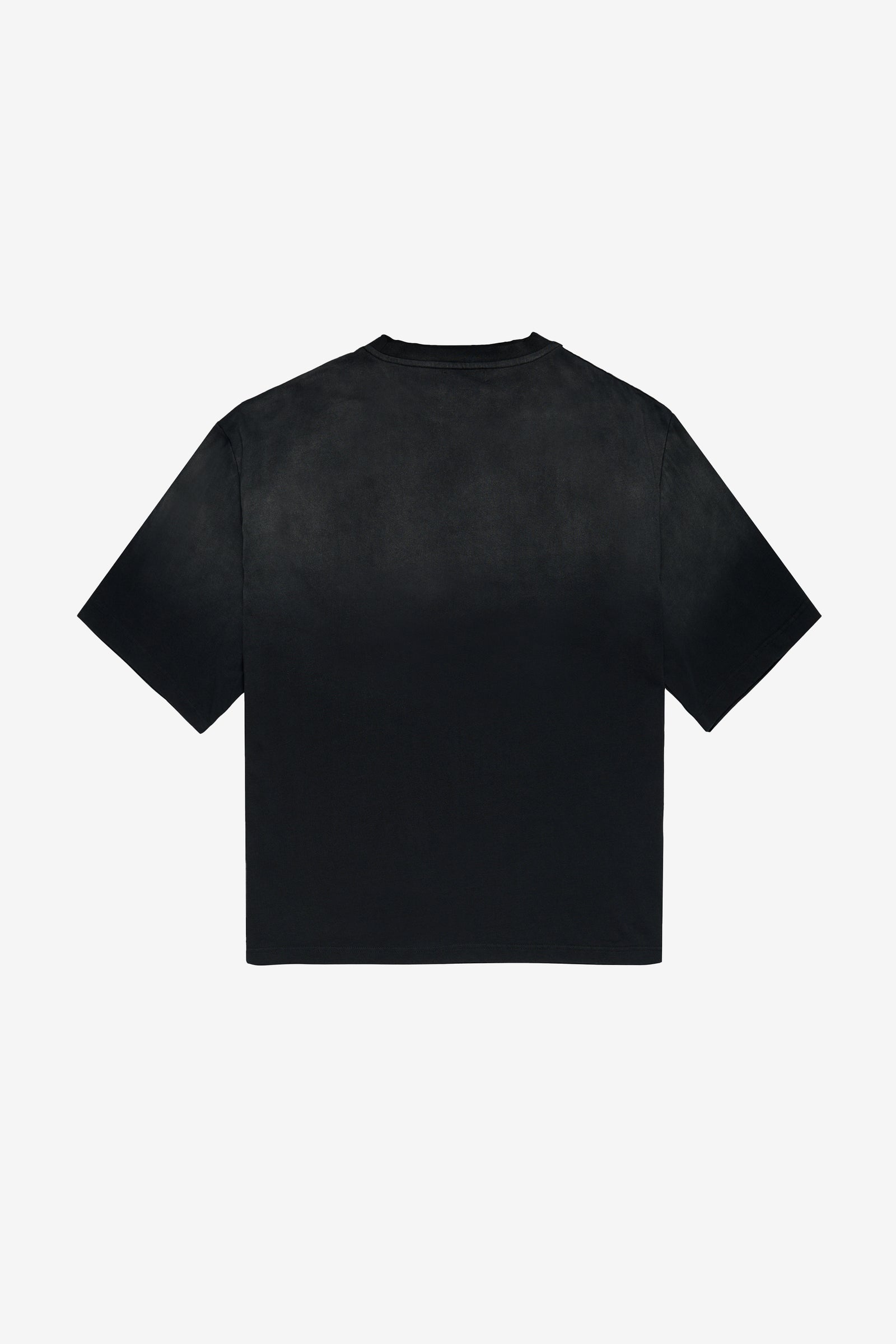 SUN FADED MIRRORED LOGO T-SHIRT