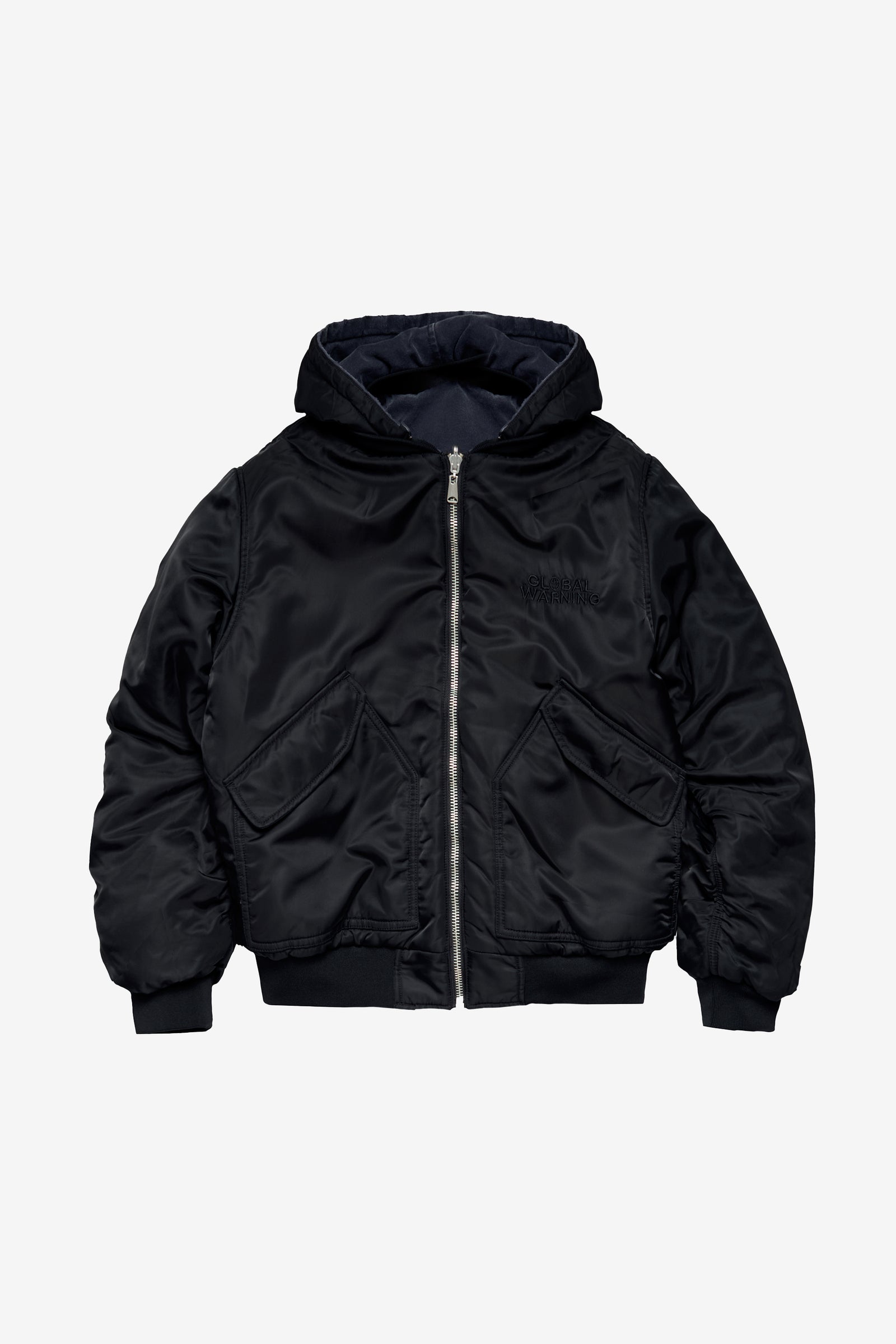 REVERSIBLE BOMBER JACKET