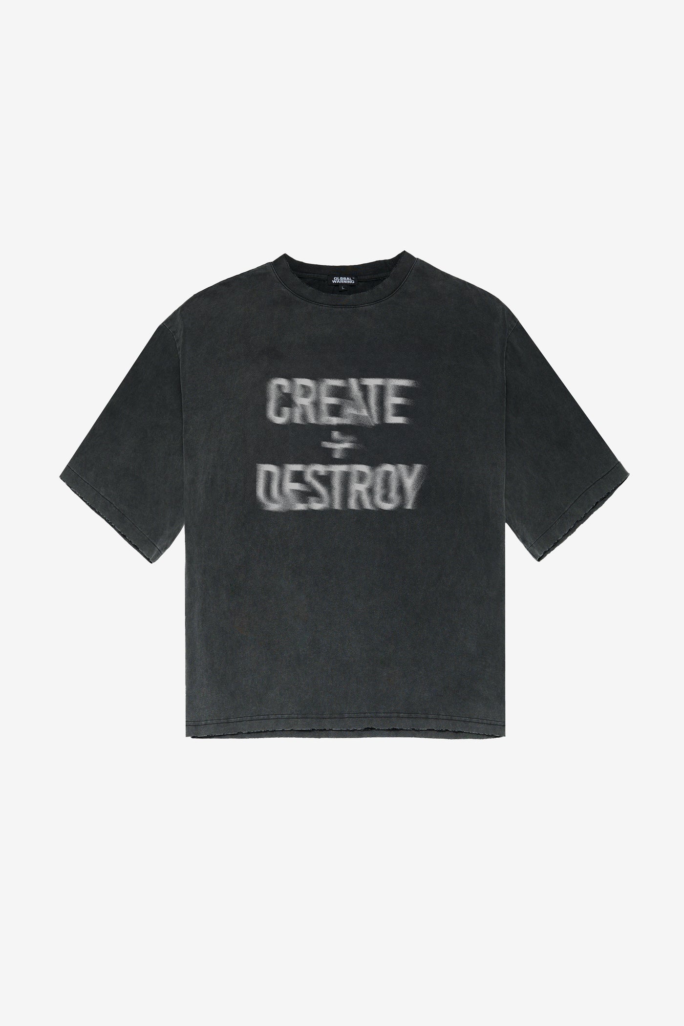 CREATE + DESTROY VINTAGE WASHED T-SHIRT