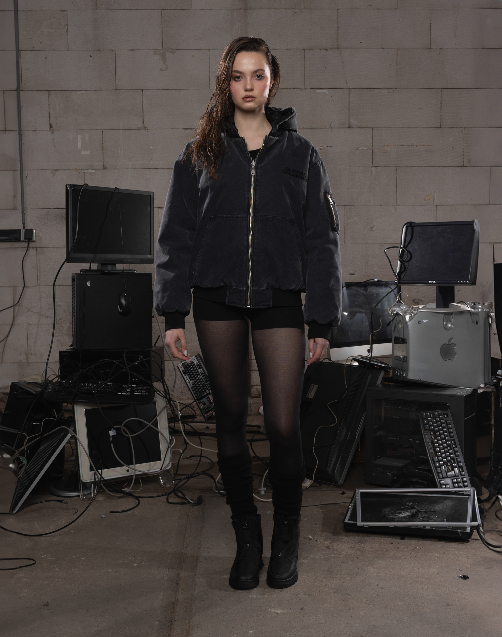 REVERSIBLE BOMBER JACKET