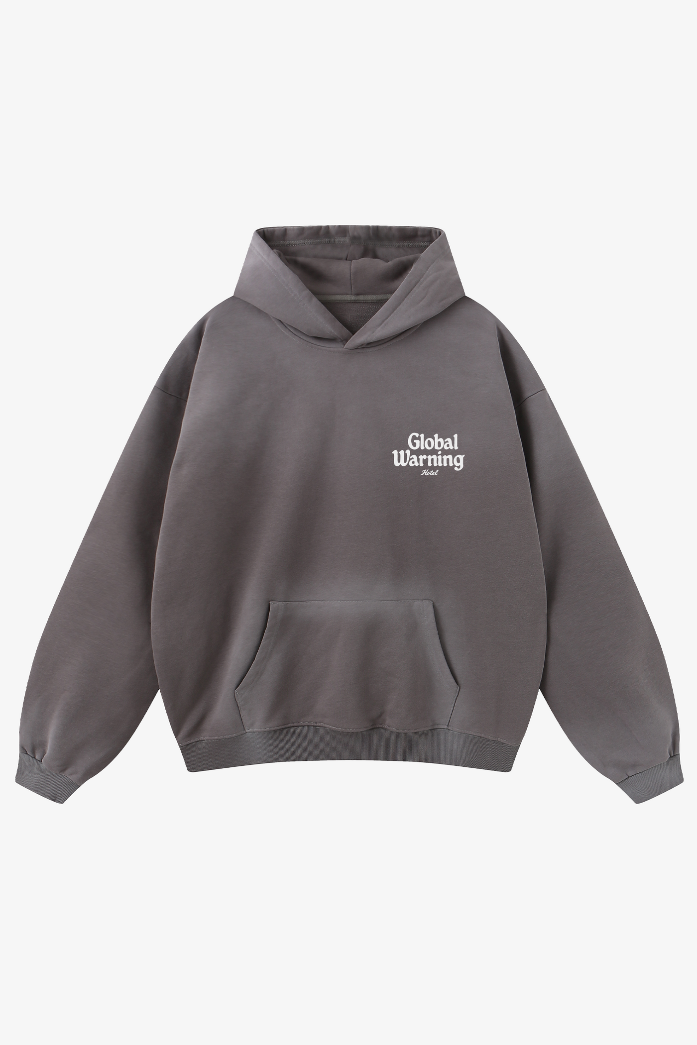 Château Washed Brown Hoodie