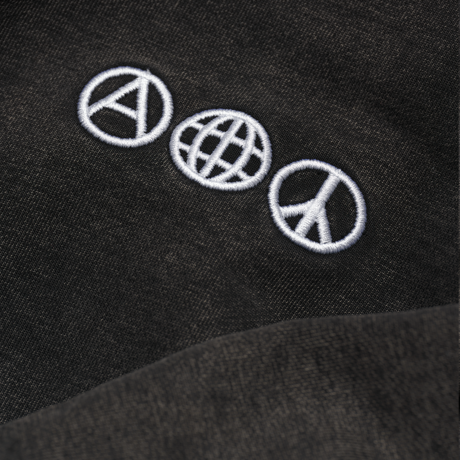 Unheard Voices Vol. II - Washed Unity Zip Hoodie