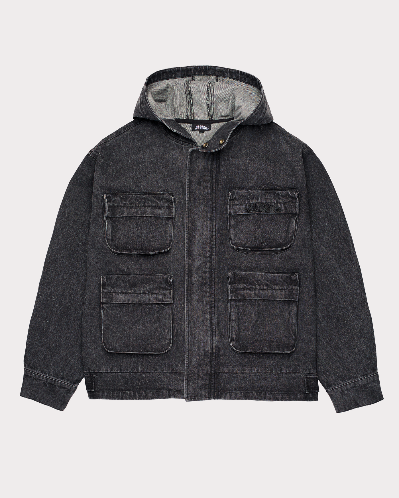 DESOCIALIZED CARGO DENIM JACKET