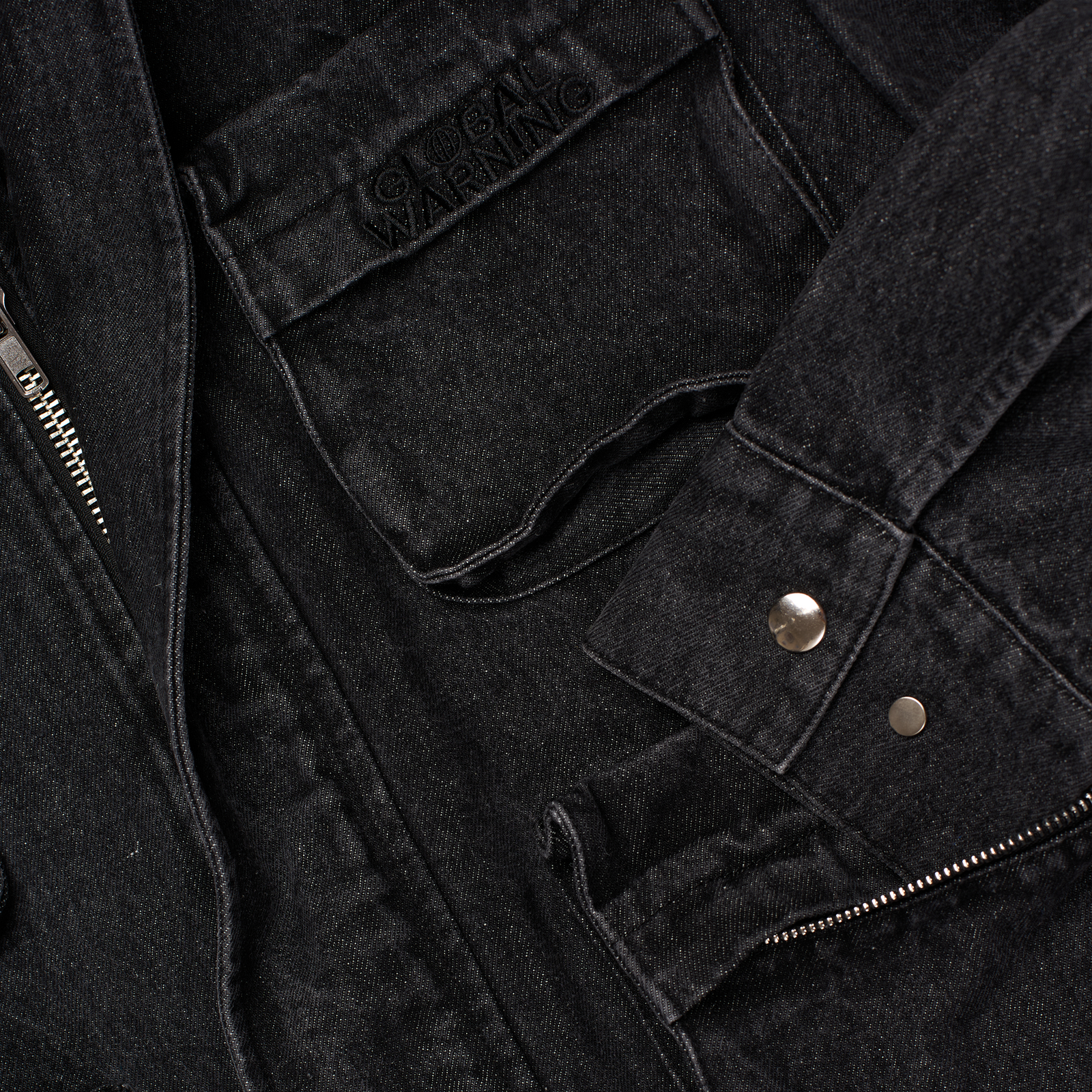 DESOCIALIZED CARGO DENIM JACKET