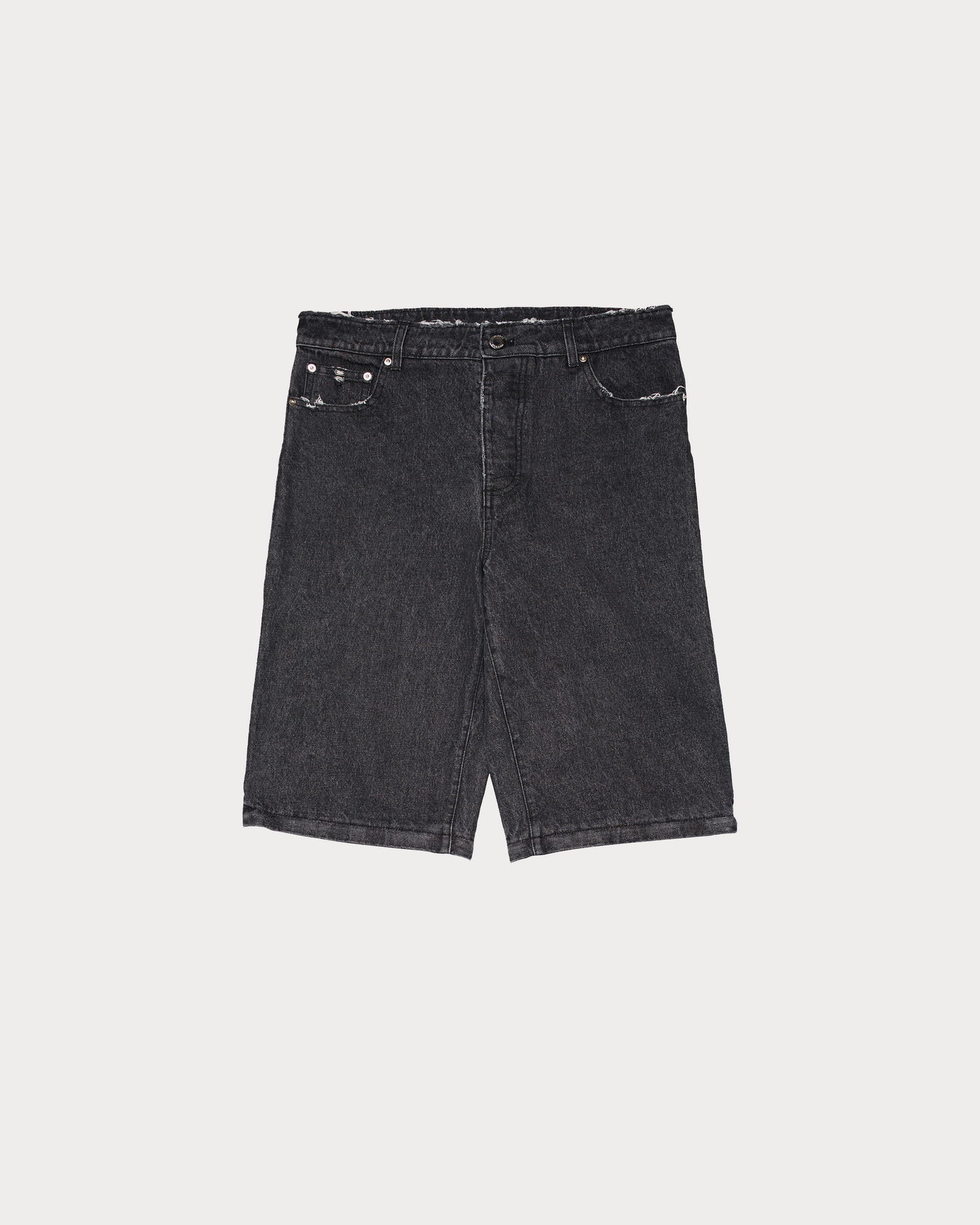 DESOCIALIZED ZIP-OFF DENIM JEANS