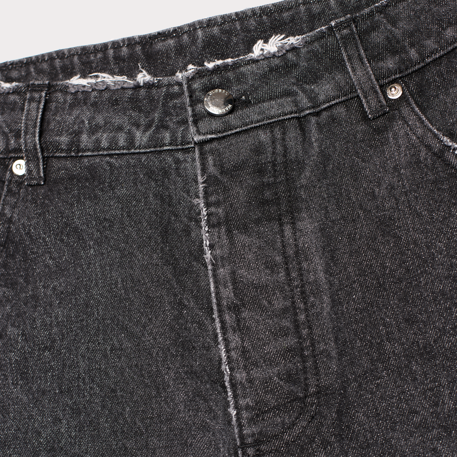 DESOCIALIZED ZIP-OFF DENIM JEANS
