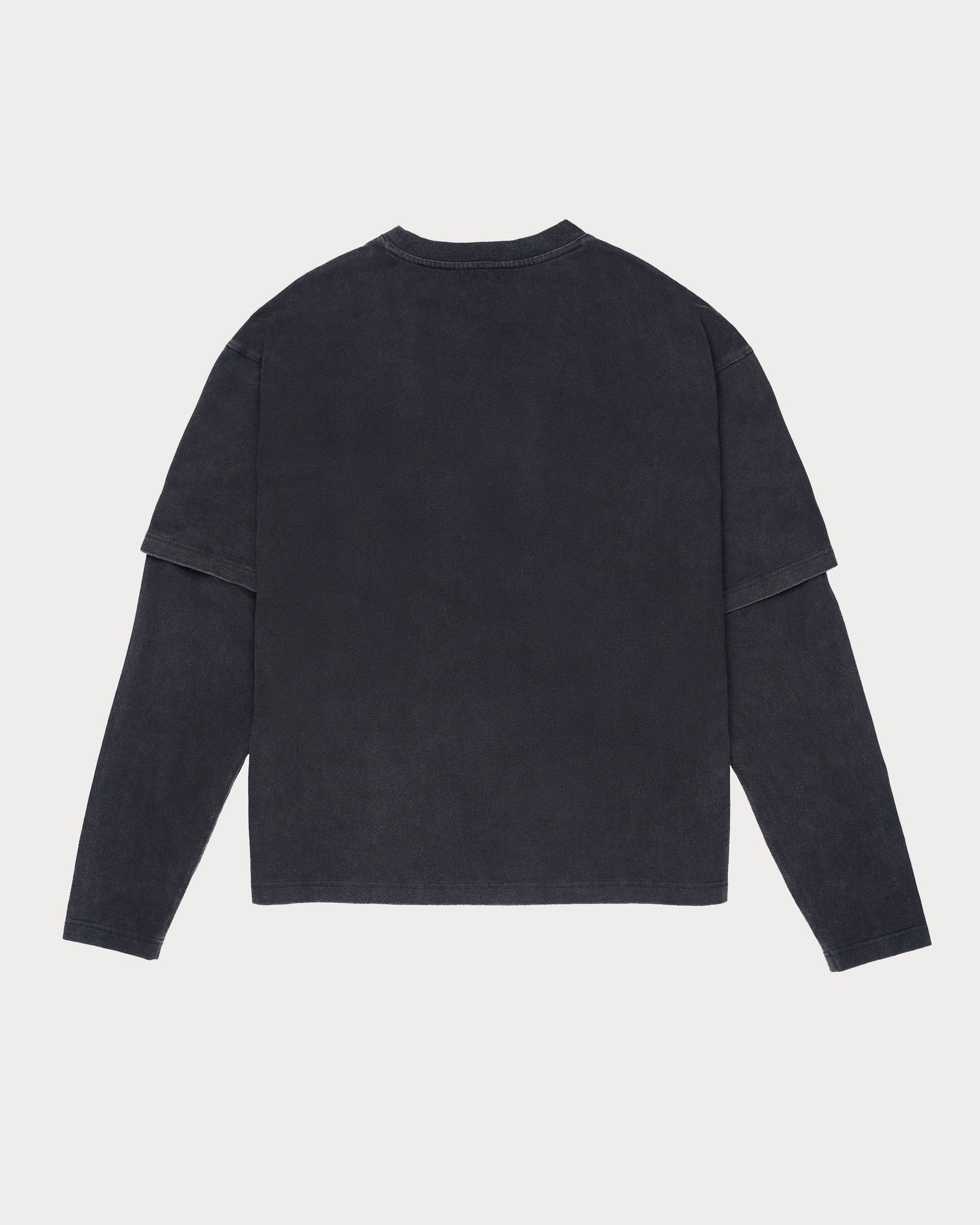 DESOCIALIZED DOUBLE LAYERED VINTAGE WASHED LONGSLEEVE