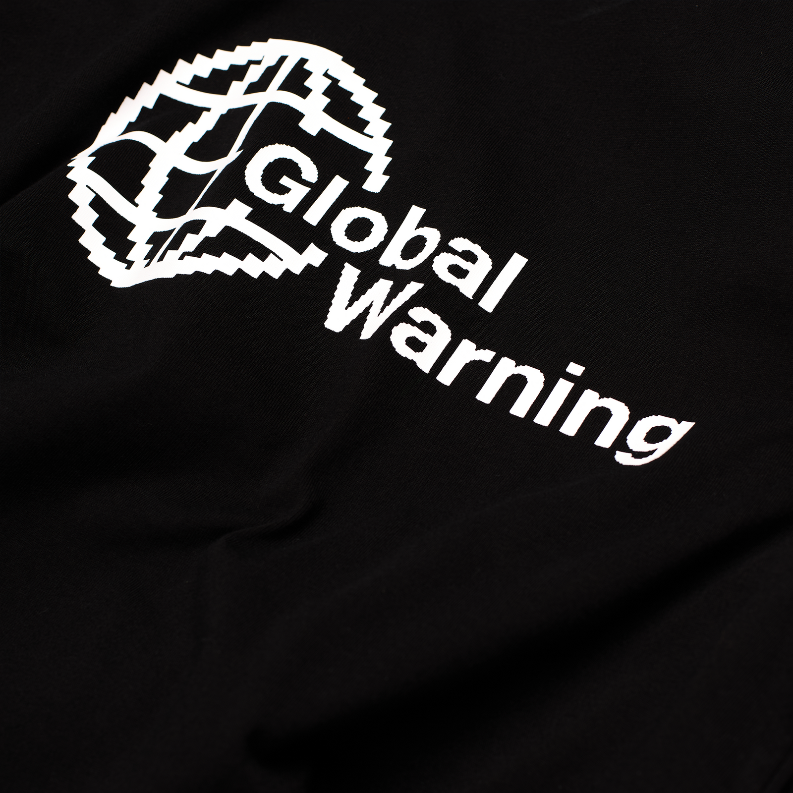 DESOCIALIZED "PIXEL LOGO" BLACK T-SHIRT