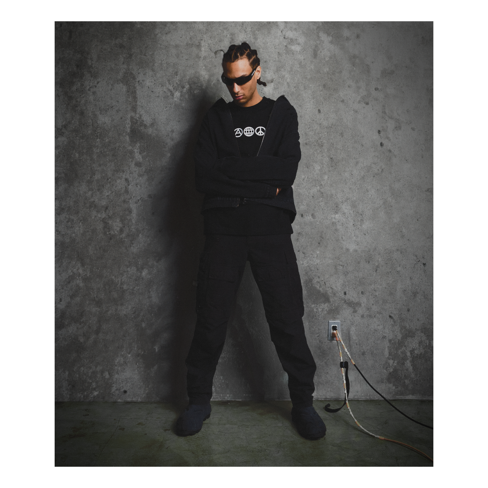 Unheard Voices Vol. II - Riot Washed Denim Worker Jacket