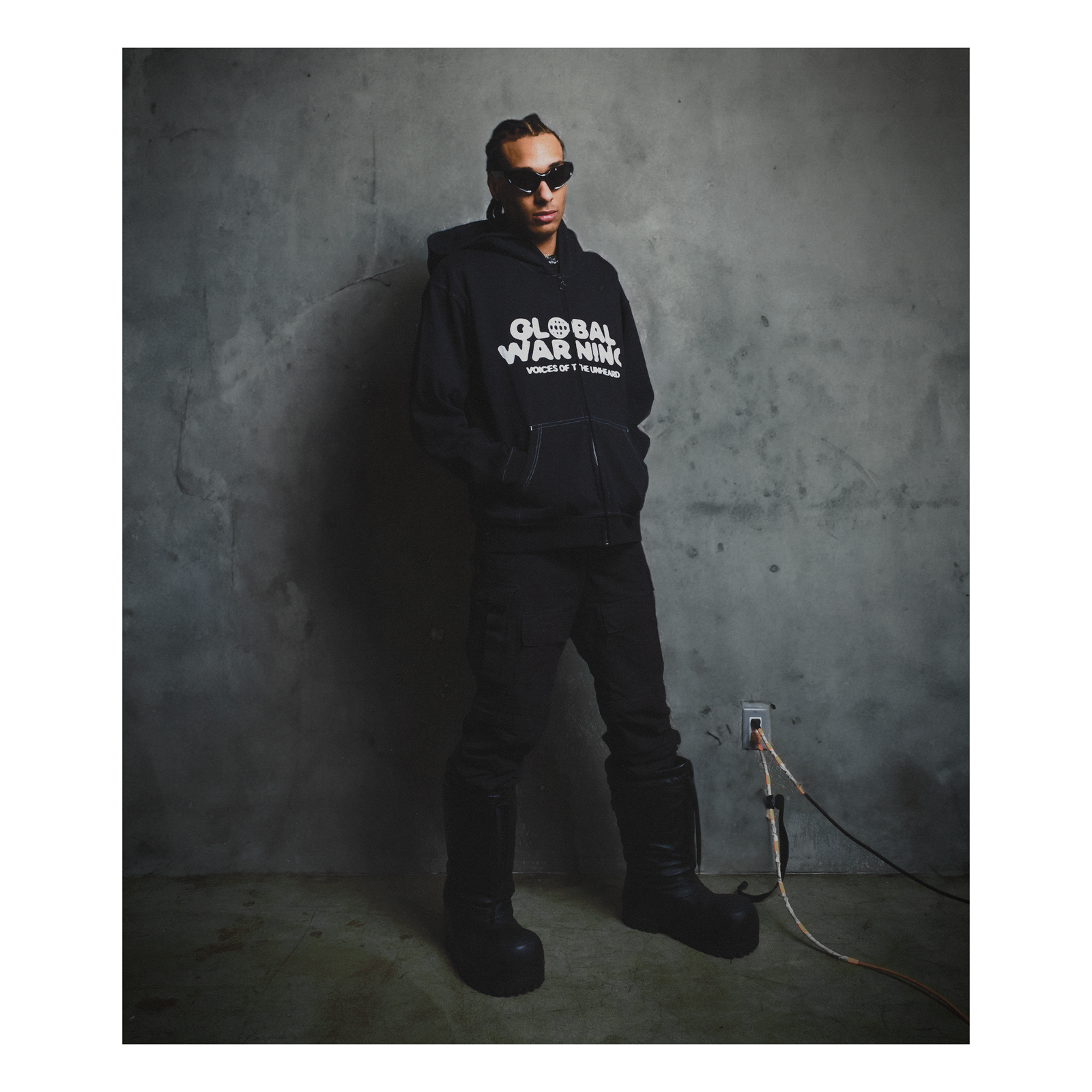 Unheard Voices Vol. II - Logo Zip Hoodie