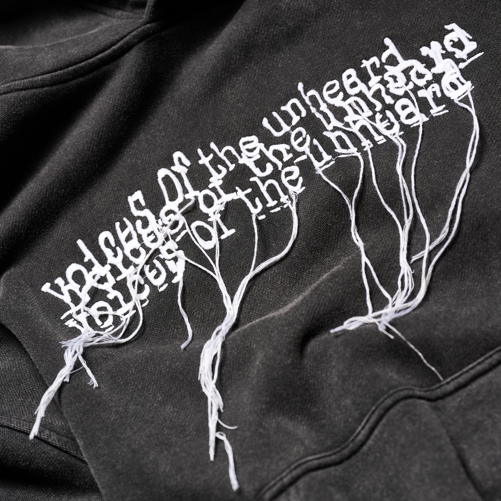 Unheard Voices Vol. I - Washed 'Thread' Hoodie