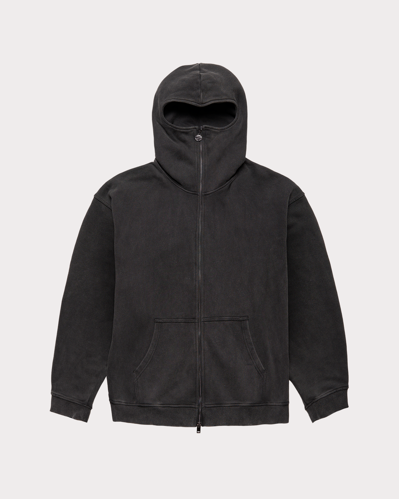 Unheard Voices Vol. I - Washed Balaclava Zip-Hoodie